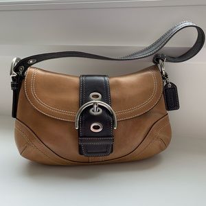 Coach Leather Soho Buckle Shoulder Bag